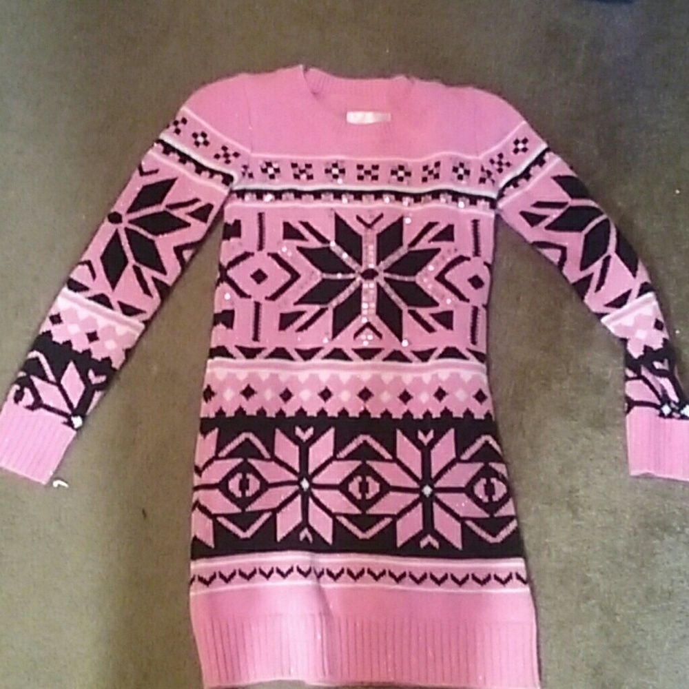 Justice Kids Size 10 Sweater dress
